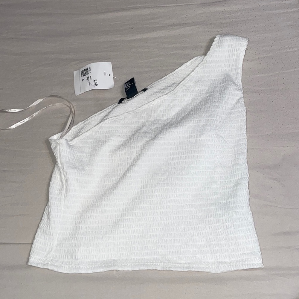 One shoulder tank top